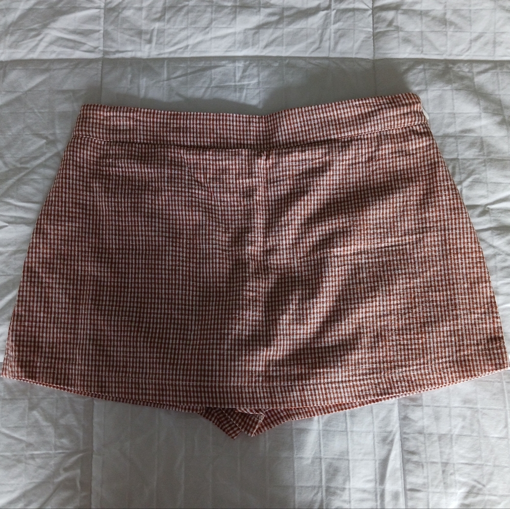 FREE PEOPLE red and white scort